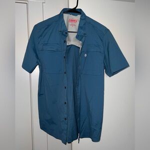 Coleman Men's Teal Button Down Shirt